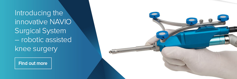 Introducing the innovative NAVIO Surgical System – robotic assisted knee surgery
